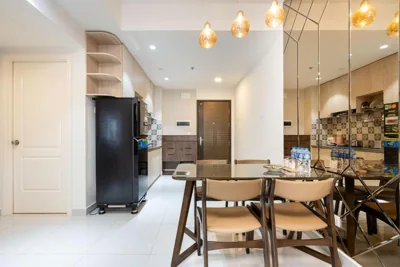 Appartement d'une chambre avec balcon — Aris Soho Balcony Suites Saigon District 1